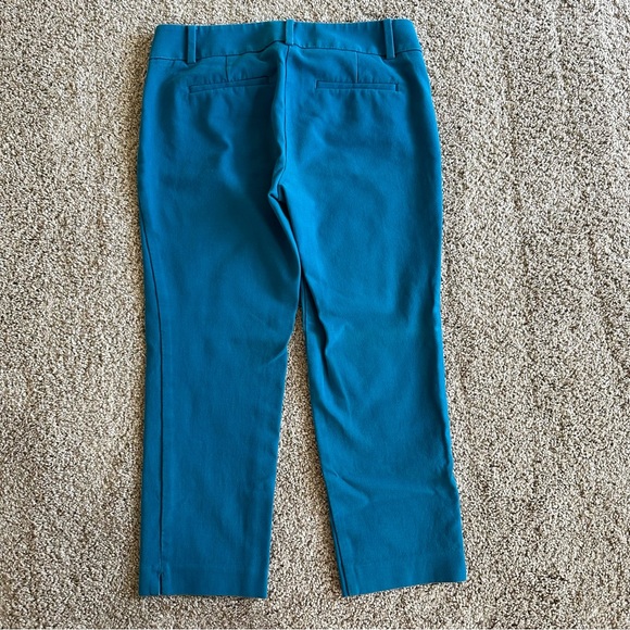 Bright Blue LOFT Riviera Pant Marisa Cut 2 Petite - Picture 5 of 7